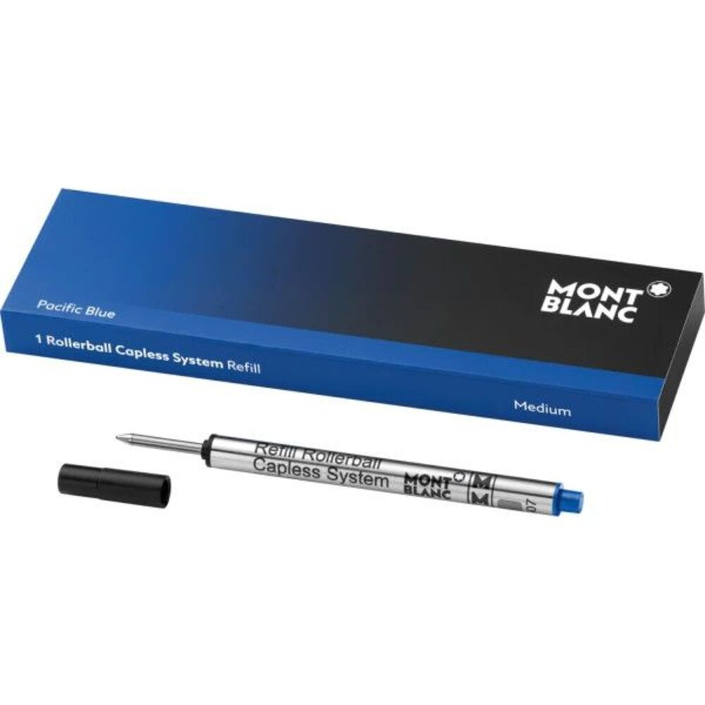 Montblanc Rollerball Capless System Refill Pacific Blue (M) MB113778